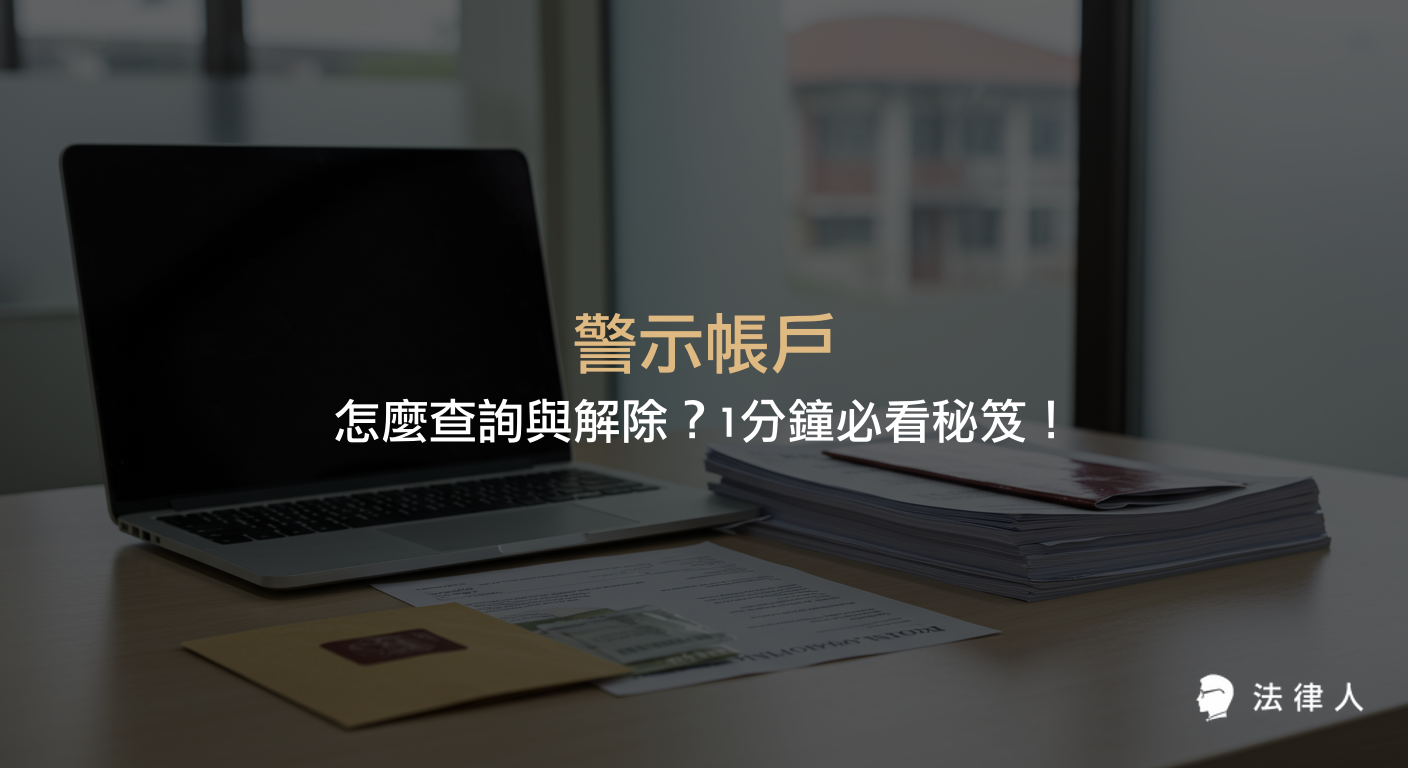 警示帳戶的定義、查詢方式、解除條件與流程，包含警示帳戶凍結原因、查詢管道、解除所需文件與申請步驟的完整說明。