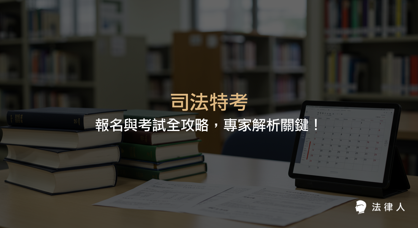 司法特考的應試資格、報名時程、考科內容、評分標準與推薦資源網站等全方位攻略，協助考生掌握最新政策與高效準備策略。