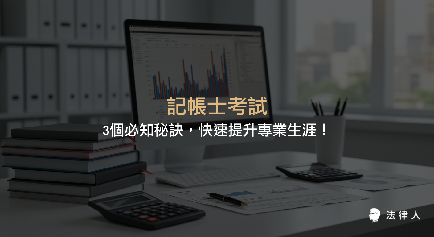 記帳士考試的重點科目、報名時程、薪資行情與記帳士與會計師的差異，並提供備考策略與市場趨勢的完整解析，協助考生有效準備並提升職涯發展。