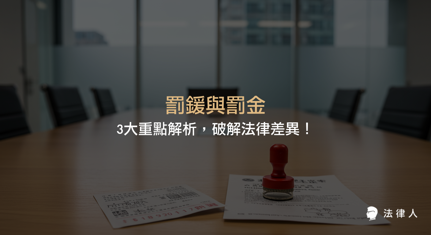 本篇文章深入解析罰鍰與罰金的法律定義、適用範圍、實務案例及其根本差異，協助讀者快速掌握兩者的重點區別與應對策略。
