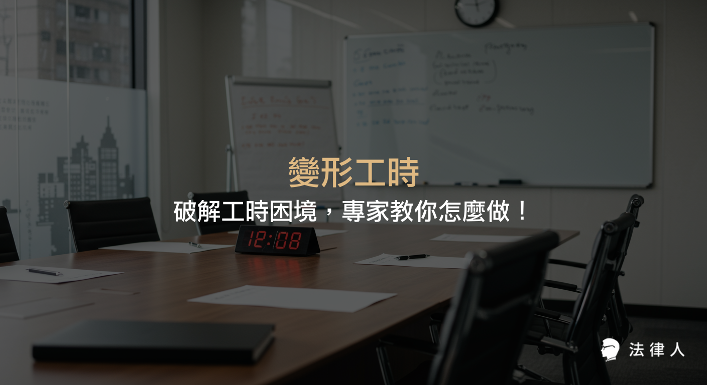 變形工時的定義、勞基法規定、排班制度、加班費計算方式，以及企業如何合法彈性運用變形工時以提升效率並保障勞工權益的完整解析。